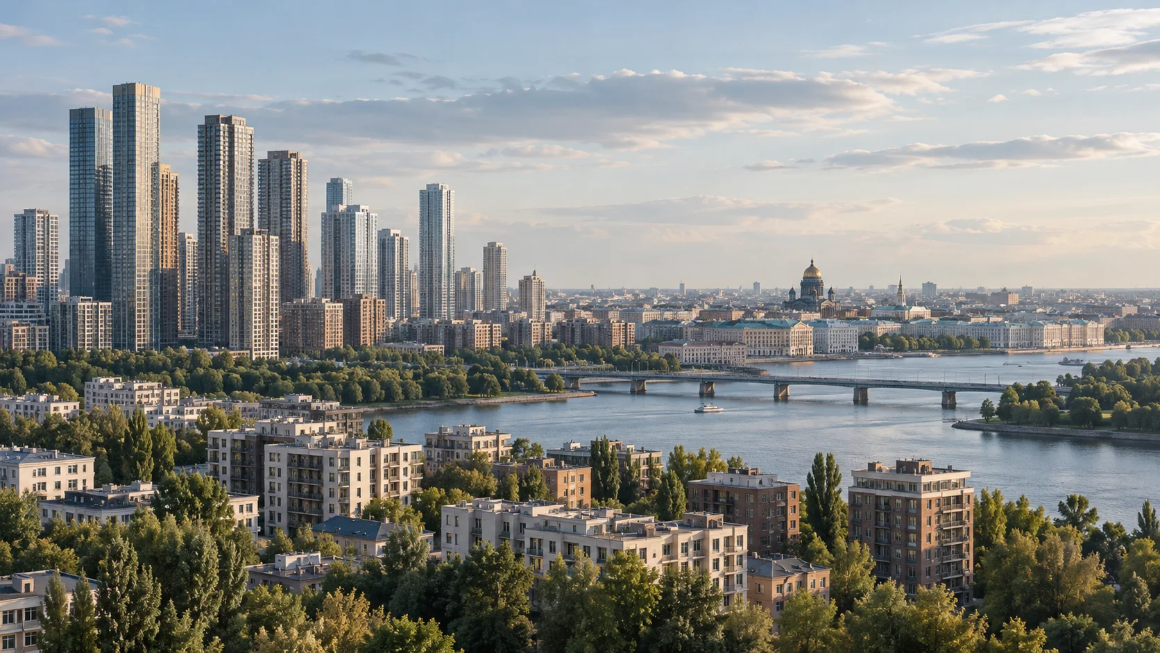 Сравнение цен на жильё в Москве, Санкт-Петербурге и Самаре